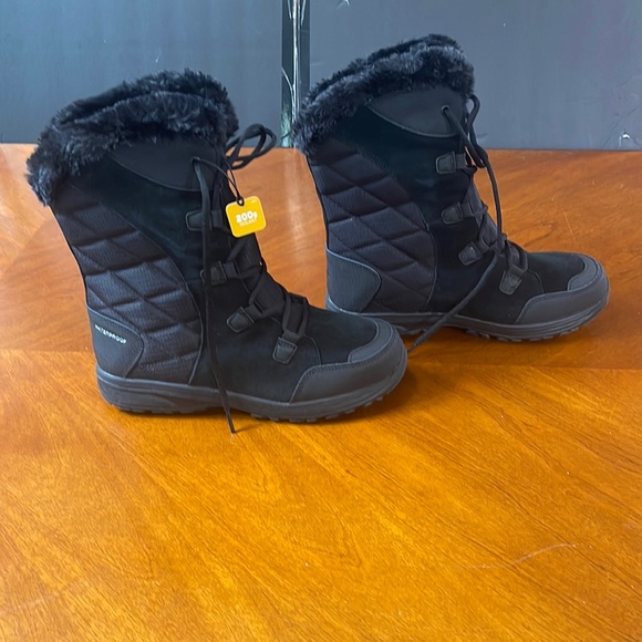 Columbia ice maiden II women’s waterproof snow boots size 10 black - Picture 1 of 4